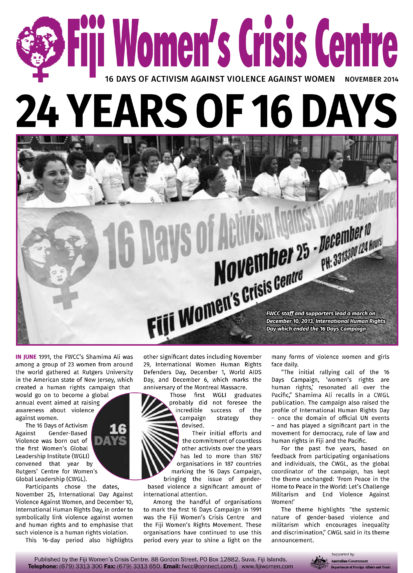 FWCC Issue November 2014