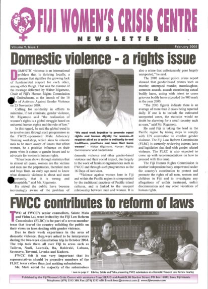 FWCC Issue February 2005
