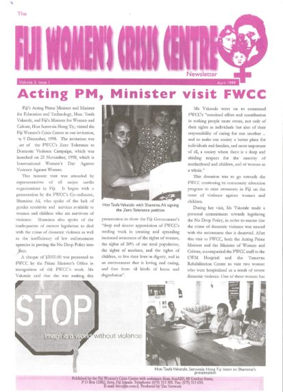 FWCC Issue April 1999