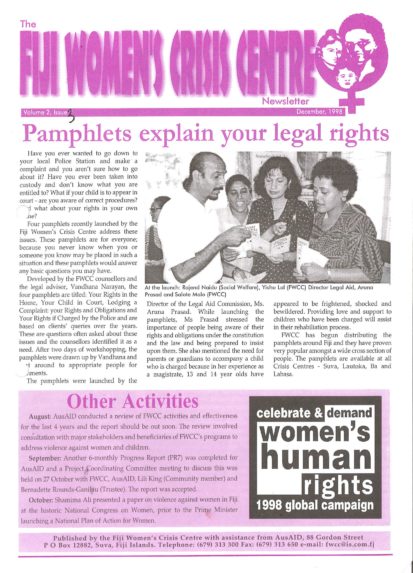FWCC Issue December 1998
