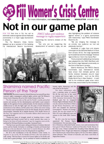FWCC Issue January 2012