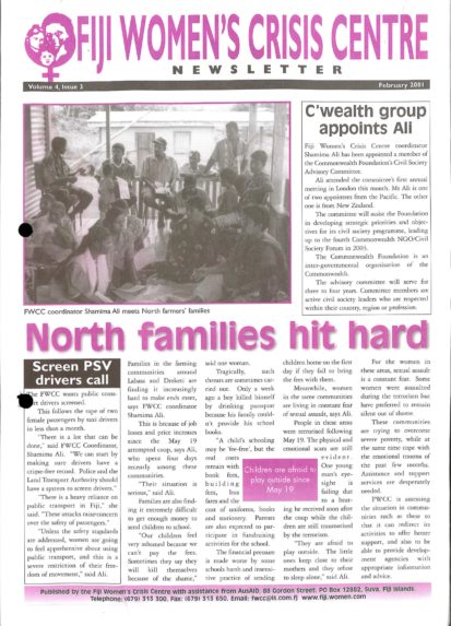 FWCC Issue February 2001