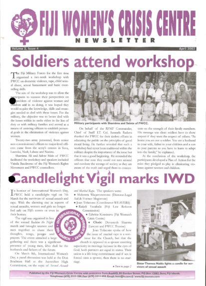 FWCC Issue April 2002