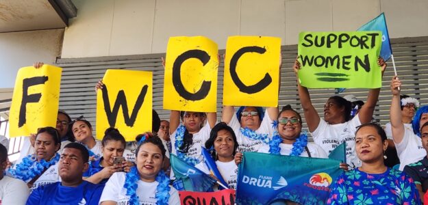 FWCC message to the Fijian Drua women