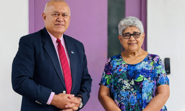 Robust meeting between Ioane Naivalurua and Shamima Ali