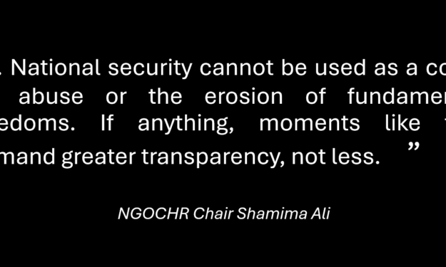 NGO Coalition on Human Rights STATEMENT